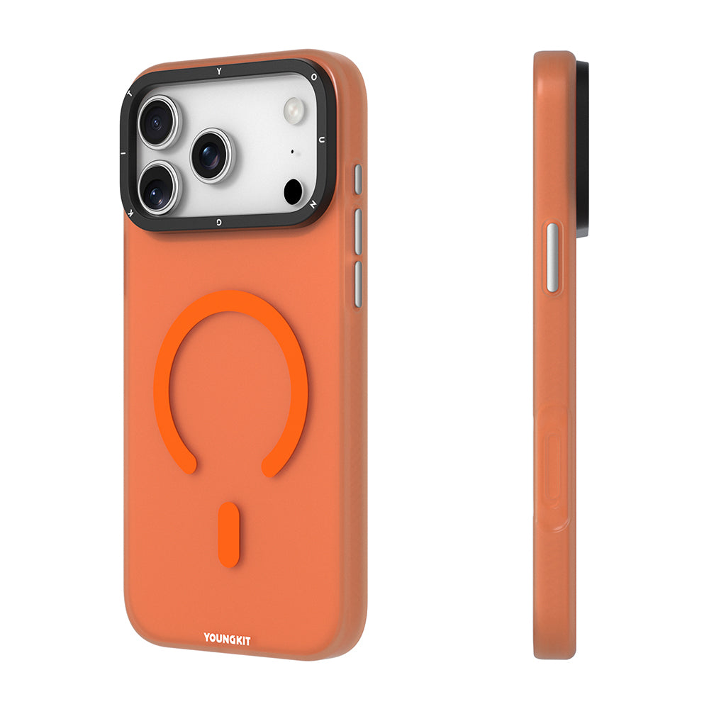 Youngkit Hidden Sand Serisi iPhone 17 Pro M-safe Şarj Özellikli Telefon Kılıfı Youngkit Hidden Sand Serisi iPhone 17 Pro M-safe Şarj Özellikli Telefon Kılıfı